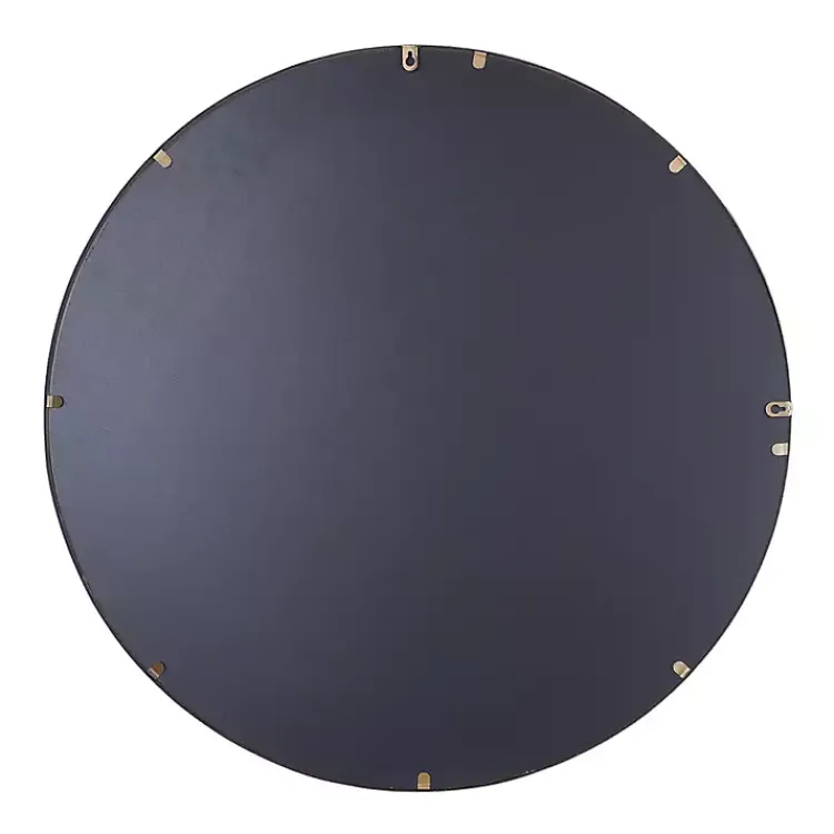 Kirklands Home Gold Circular Inset Round Wall Mirror Sale