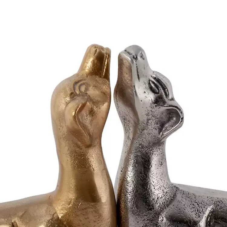 Statues & Figurines>Kirklands Home Dachshund Figurine Gold