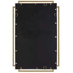 Kirklands Home Gold Double Frame Wall Mirror Clearance