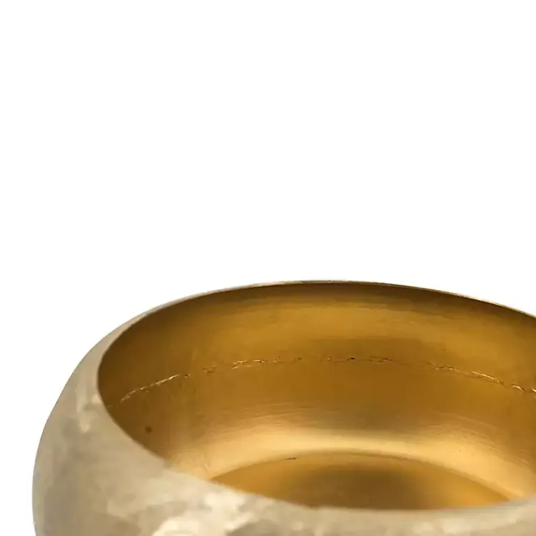 Decorative Bowls & Jars>Kirklands Home Etched Metal Bowls, Set of 2 Gold