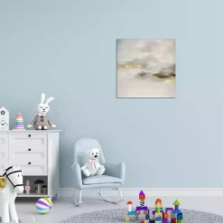 Kirklands Home Gold Ethereal Fog Canvas Art Print Discount