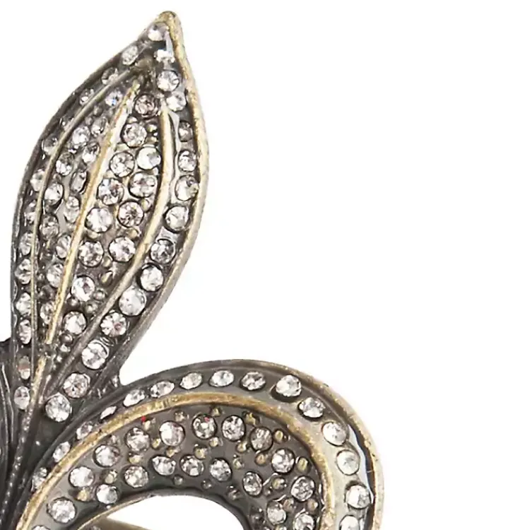 Kirklands Home Gold Fleur-De-Lis Napkin Rings, Set of 4 Hot