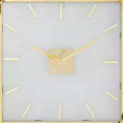 Kirklands Home Gold Frame & Clear Face Wall Clock Best