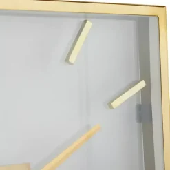 Kirklands Home Gold Frame & Clear Face Wall Clock Best