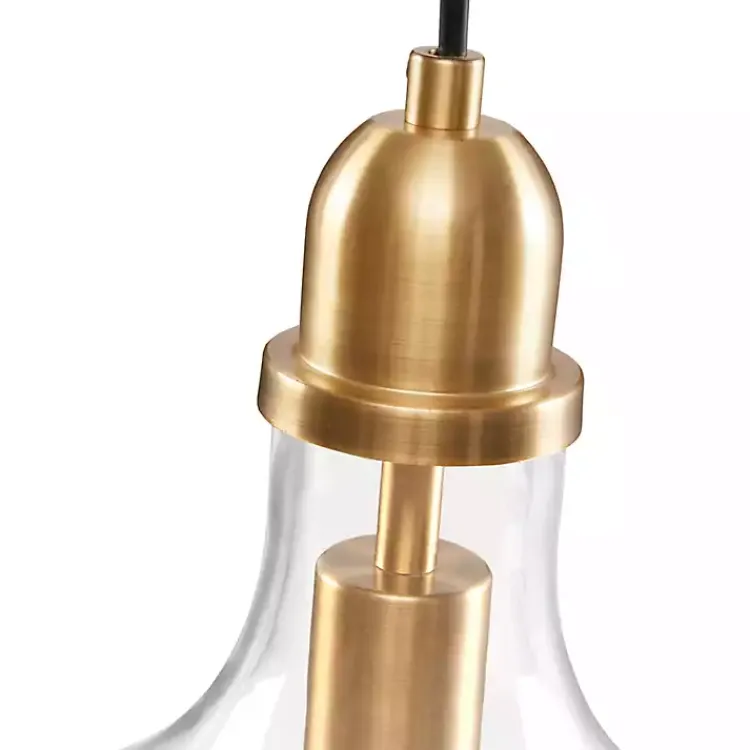 Kirklands Home Glass Avalon Pendant Light Gold Online