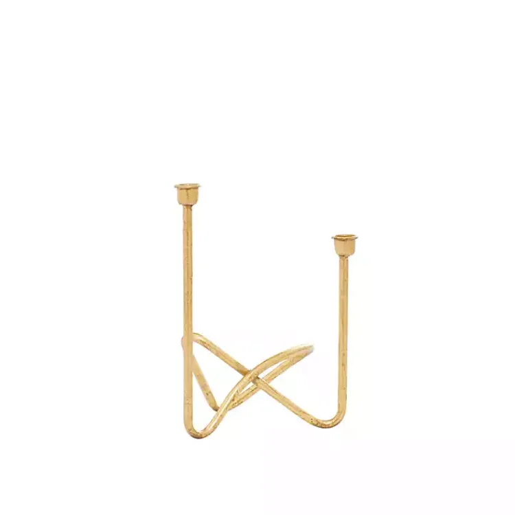 Candle Holders>Kirklands Home Iron Taper Candle Holder Gold