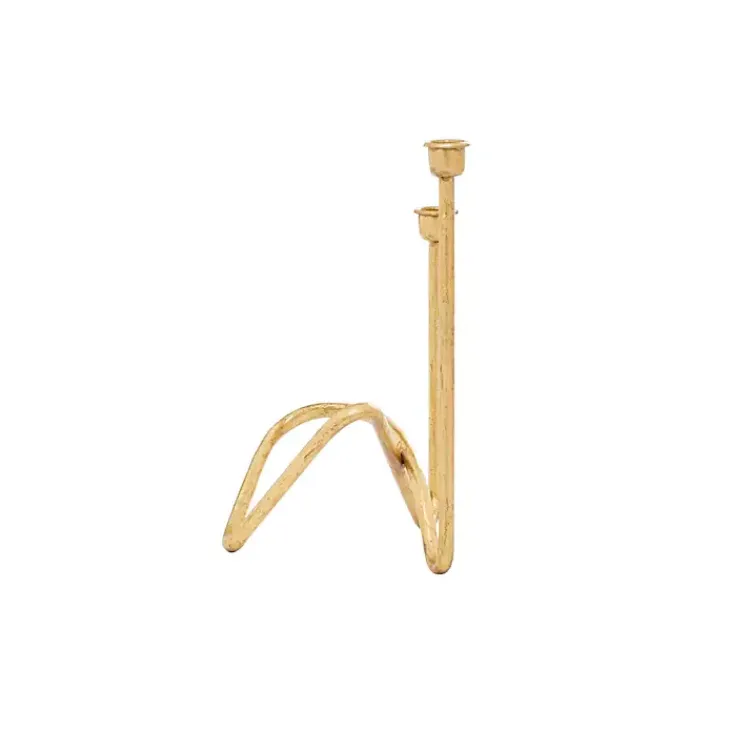 Candle Holders>Kirklands Home Iron Taper Candle Holder Gold