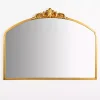 Kirklands Home Gold Lana Half Arch Ornate Wall Mirror Hot