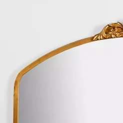 Kirklands Home Gold Lana Half Arch Ornate Wall Mirror Hot