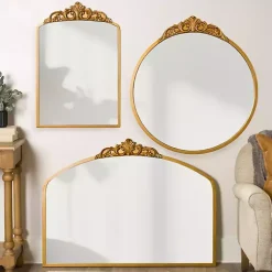 Kirklands Home Gold Lana Ornate Arch Wall Mirror Best