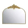 Kirklands Home Gold Leaves Arched Wall Mirror, 40x35 in. Outlet
