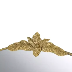 Kirklands Home Gold Leaves Arched Wall Mirror, 40x35 in. Outlet