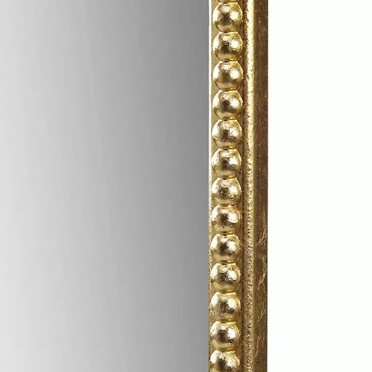 Kirklands Home Gold Lilbeth Baroque Beaded Wall Mirror Discount