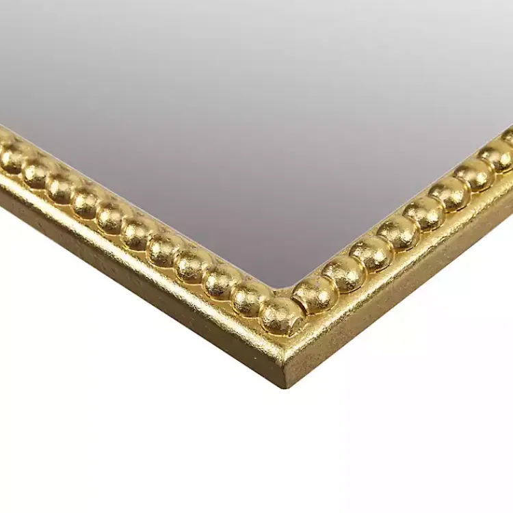 Kirklands Home Gold Lilbeth Baroque Beaded Wall Mirror Discount