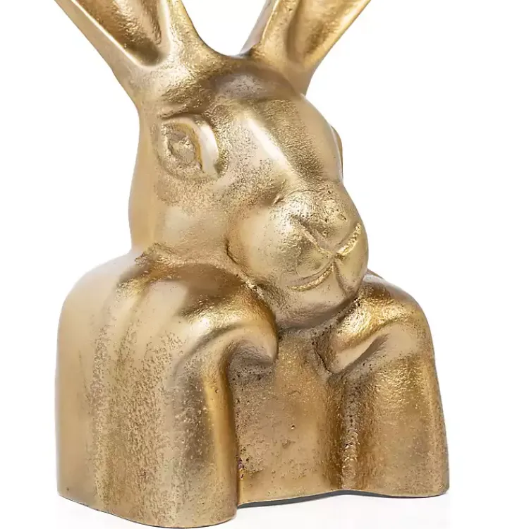 Statues & Figurines>Kirklands Home Lyla Rabbit Figurine Gold