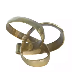 Statues & Figurines>Kirklands Home Metal Abstract Knot Sculpture Gold