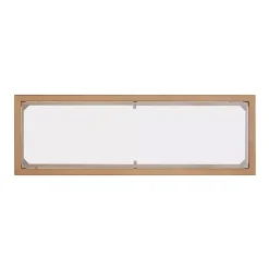 Kirklands Home Metal and Tempered Glass Console Table Gold
