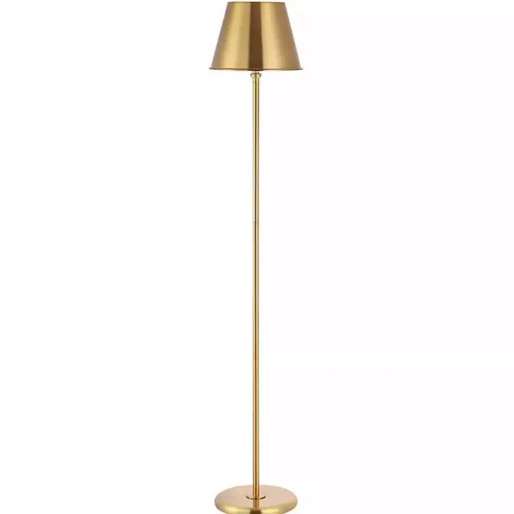 Kirklands Home Metal Asher Floor Lamp Gold Discount