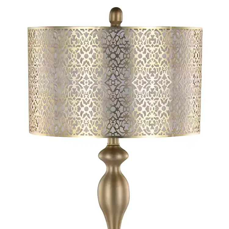 Kirklands Home Metal Ashland Floor Lamp Gold Online