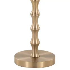 Kirklands Home Metal Bamboo Accent Table Gold Hot