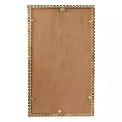 Kirklands Home Gold Metal Beaded Frame Wall Mirror