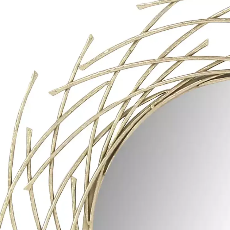 Kirklands Home Gold Metal Glam Layered Mirror Online
