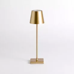 Kirklands Home Metal LED Cordless Touch Lamp Gold Clearance