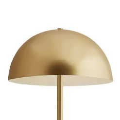 Kirklands Home Metal 2-Light Dome Table Lamp Gold