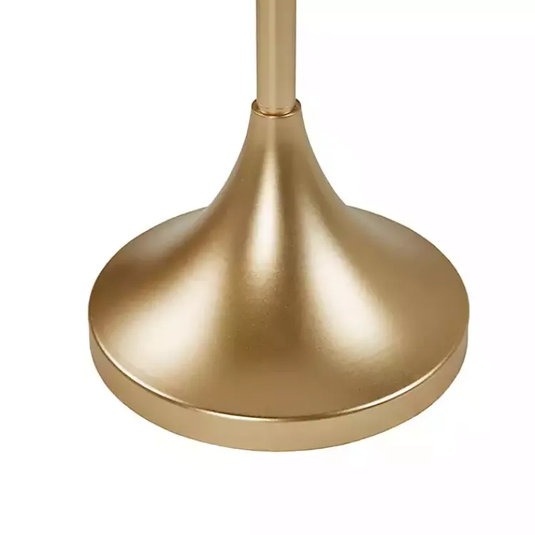 Kirklands Home Metal 2-Light Dome Table Lamp Gold