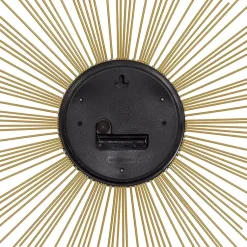 Kirklands Home Gold Metal Sunburst Wall Clock