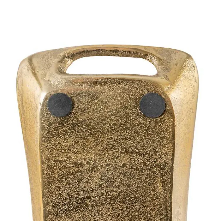 Decorative Trays>Kirklands Home Metal Valor Tray Gold