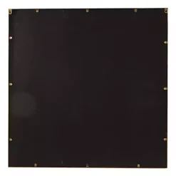 Kirklands Home Gold Metal Windowpane Wall Mirror Best
