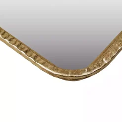 Kirklands Home Gold Mia Textured Arch Wall Mirror New