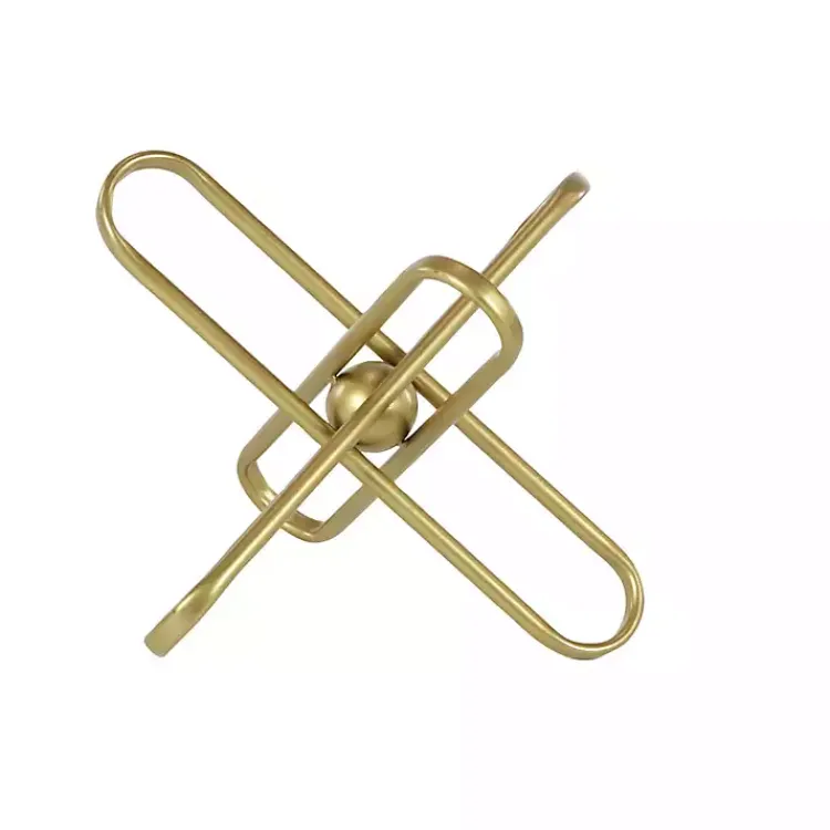 Statues & Figurines>Kirklands Home Modern Burst 2-pc. Decorative Sculpture Set Gold