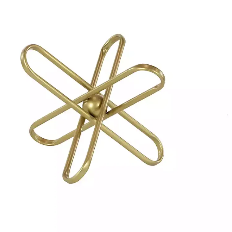 Statues & Figurines>Kirklands Home Modern Burst 2-pc. Decorative Sculpture Set Gold