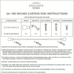 Kirklands Home Gold Open Sphere Curtain Rod, 120 in. Best