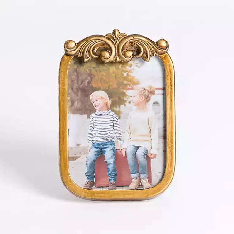 Picture Frames>Kirklands Home Ornate Picture Frame, 5x7 Gold