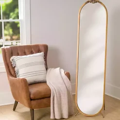 Kirklands Home Ornate XL Leaner Mirror Gold Sale