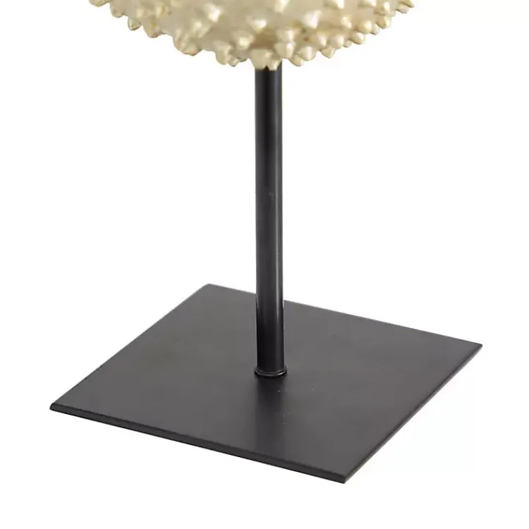 Statues & Figurines>Kirklands Home Gold Puffer Fish Sculpture