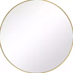 Kirklands Home Gold Round Simple Frame Large Wall Mirror Online