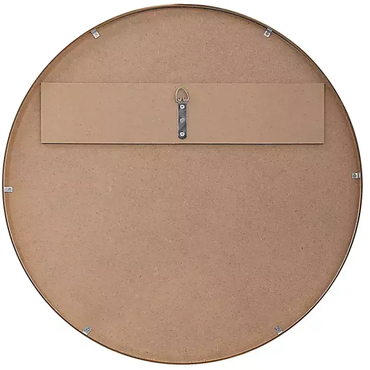 Kirklands Home Gold Round Simple Frame Large Wall Mirror Online