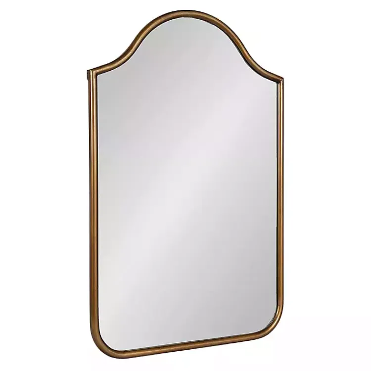 Kirklands Home Scalloped Arch Fellows Wall Mirror Gold Online