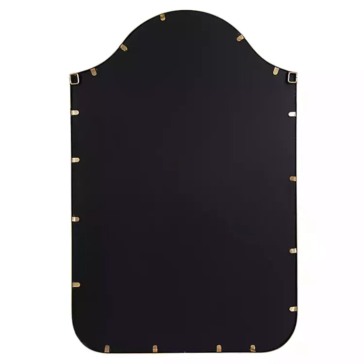 Kirklands Home Scalloped Arch Fellows Wall Mirror Gold Online