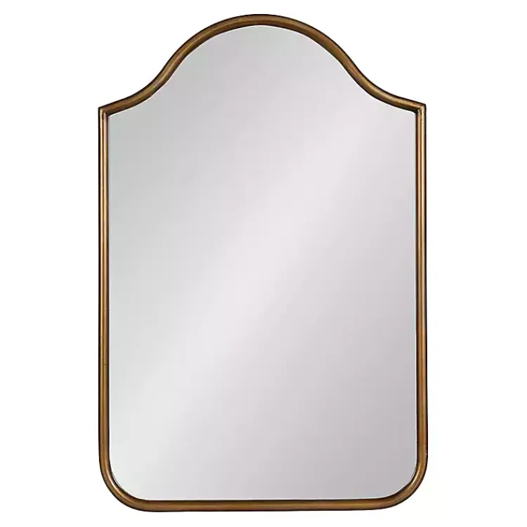 Kirklands Home Scalloped Arch Fellows Wall Mirror Gold Online