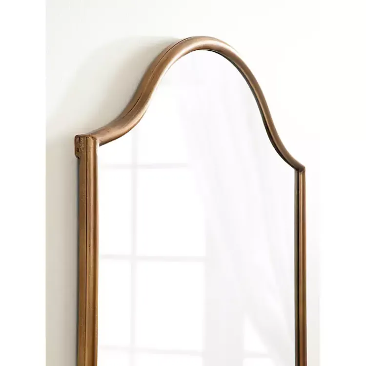 Kirklands Home Scalloped Arch Fellows Wall Mirror Gold Online