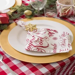Christmas Dining & Entertaining>Kirklands Home Snowflake Napkin Rings, Set of 6 Gold