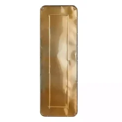 Kirklands Home Gold Thin Iron Frame Curved Corner Mirror Online