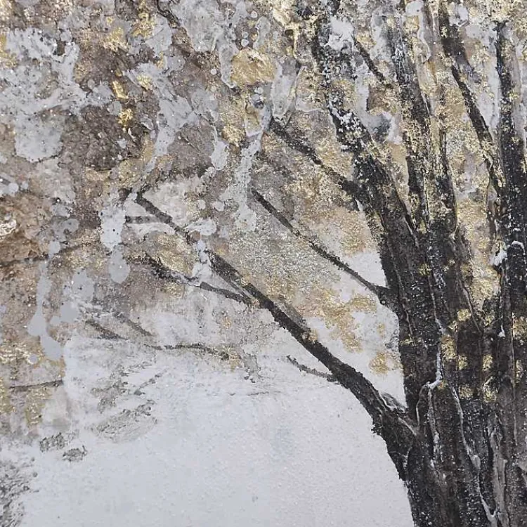 Kirklands Home Gold Tree Rice Paper Framed Art Print Online