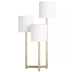 Kirklands Home Gold Triple Light Table Lamp White Online