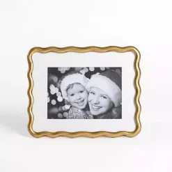 Picture Frames>Kirklands Home Gold Wavy Picture Frame, 5x7